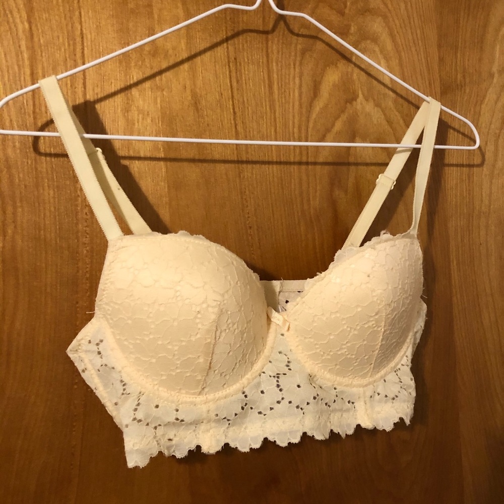Laura Ashley Cream Bralette